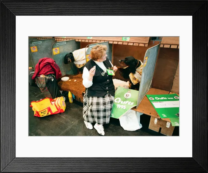 Framed Print : Crufts Dog Show, held at the NEC. 16th March 1994 Framed Print : Crufts Dog Show, held at the NEC. 16th March 1994
