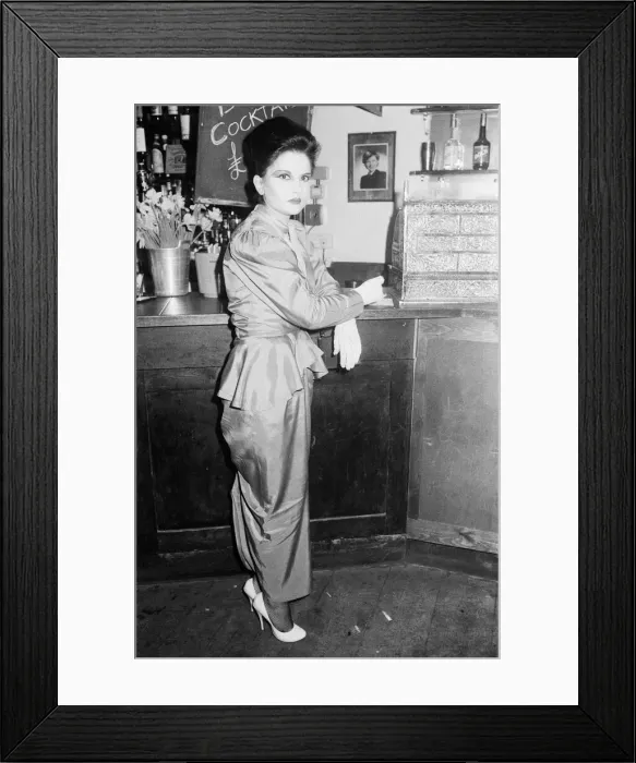 Framed Print : The Blitz Club in Covent Garden. 13th February 1980 Framed Print : The Blitz Club in Covent Garden. 13th February 1980