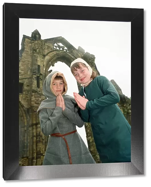 Half-term activities for children at Gisborough Priory organised by Margrove Heritage