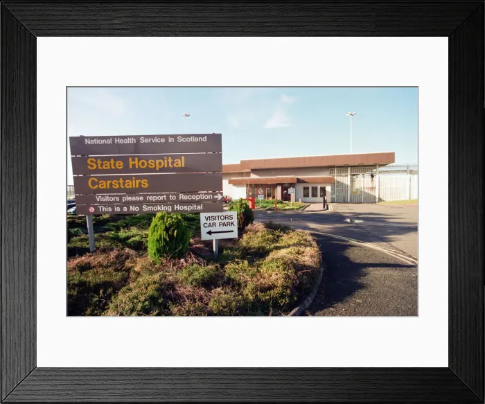 Framed Print : Carstairs State Hospital, a psychiatric hospital in Carstairs, South Lanarkshire