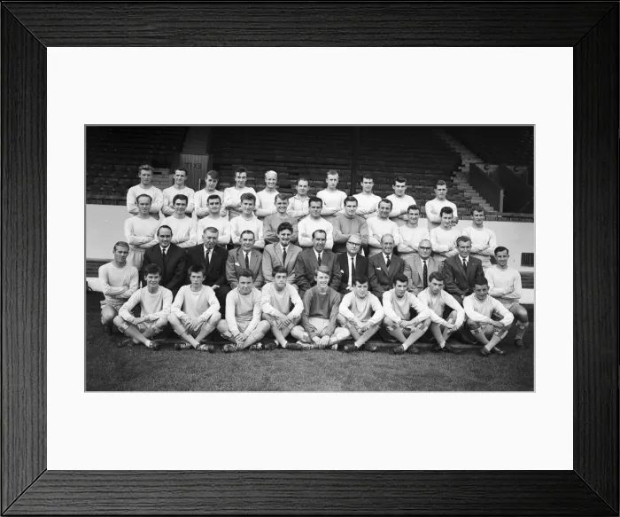 Framed Print : Coventry City FC 1963 / 64. Pre Season Photo-call, August 1963. Jimmy Hill, Manager Framed Print : Coventry City FC 1963 / 64. Pre Season Photo-call, August 1963. Jimmy Hill, Manager