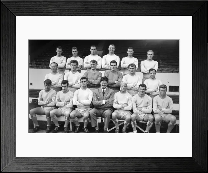 Framed Print : Coventry City FC 1963 / 64. Pre Season Photo-call, August 1963. Jimmy Hill, Manager Framed Print : Coventry City FC 1963 / 64. Pre Season Photo-call, August 1963. Jimmy Hill, Manager