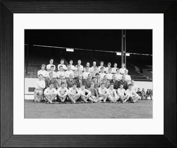 Framed Print : Coventry City FC 1963 / 64. Pre Season Photo-call, August 1963. Jimmy Hill, Manager Framed Print : Coventry City FC 1963 / 64. Pre Season Photo-call, August 1963. Jimmy Hill, Manager