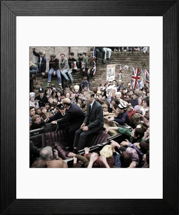 Framed Print : Today we present a selection of classic photographs as you ve never seen them before