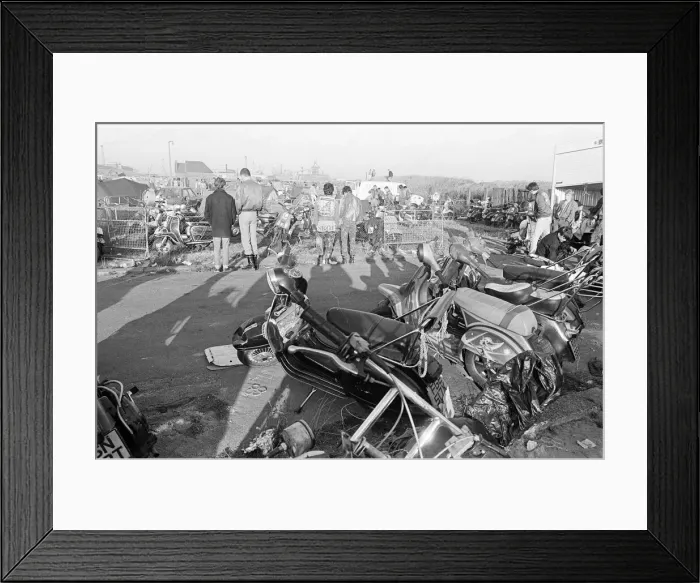 Framed Print : They rode Vespas and Lambrettas, they loved groups like the Small Faces and The Who Framed Print : They rode Vespas and Lambrettas, they loved groups like the Small Faces and The Who