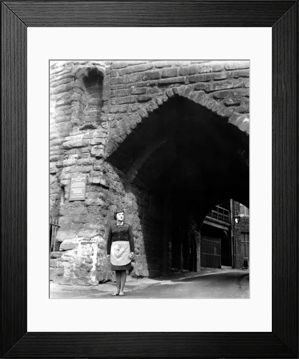 Framed Print : The medieval Black Gate in the historic heart of Newcastle is about to live up to its Framed Print : The medieval Black Gate in the historic heart of Newcastle is about to live up to its