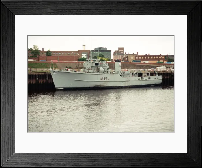 Framed Print : The Sea Cadets have a new base - the retired mine hunter HMS Kellington has docked Framed Print : The Sea Cadets have a new base - the retired mine hunter HMS Kellington has docked