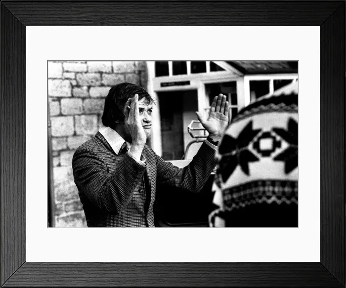 Framed Print : Filming of an episode of Whatever Happened To The Likely Lads Framed Print : Filming of an episode of Whatever Happened To The Likely Lads