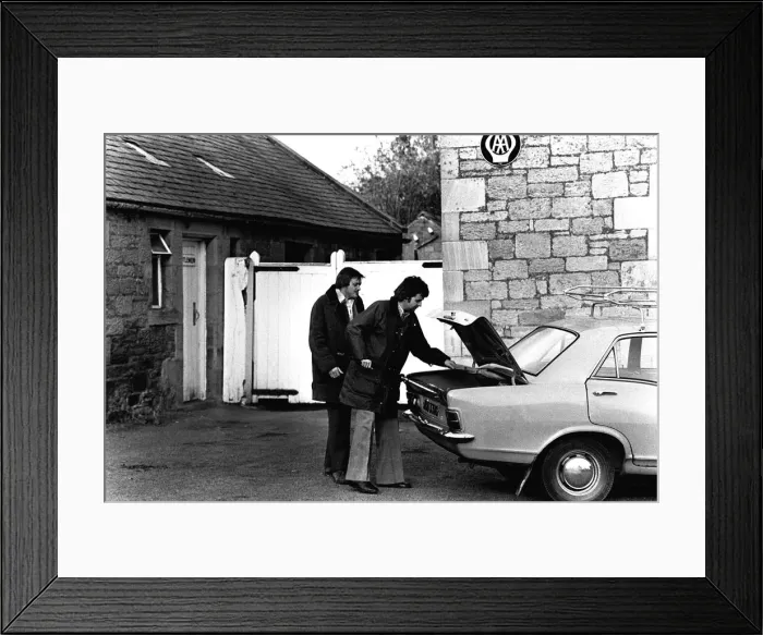Framed Print : Filming of an episode of Whatever Happened To The Likely Lads Framed Print : Filming of an episode of Whatever Happened To The Likely Lads