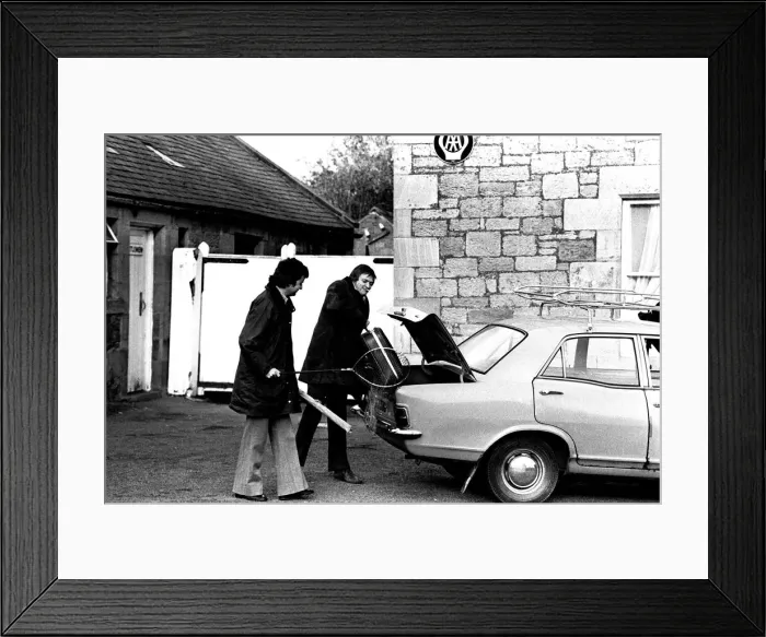 Framed Print : Filming of an episode of Whatever Happened To The Likely Lads Framed Print : Filming of an episode of Whatever Happened To The Likely Lads