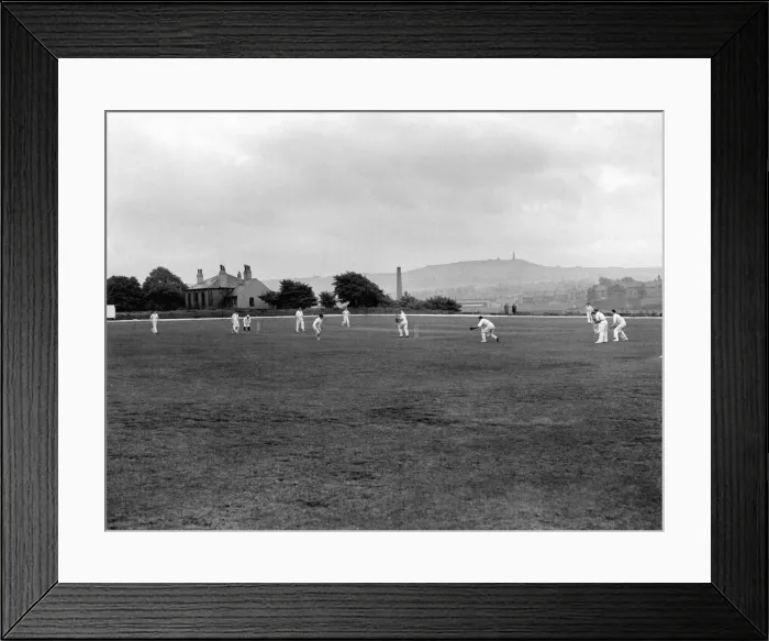 Framed Print : Action during the Sykes Cup Semi-final match between Lascelles Hall Framed Print : Action during the Sykes Cup Semi-final match between Lascelles Hall