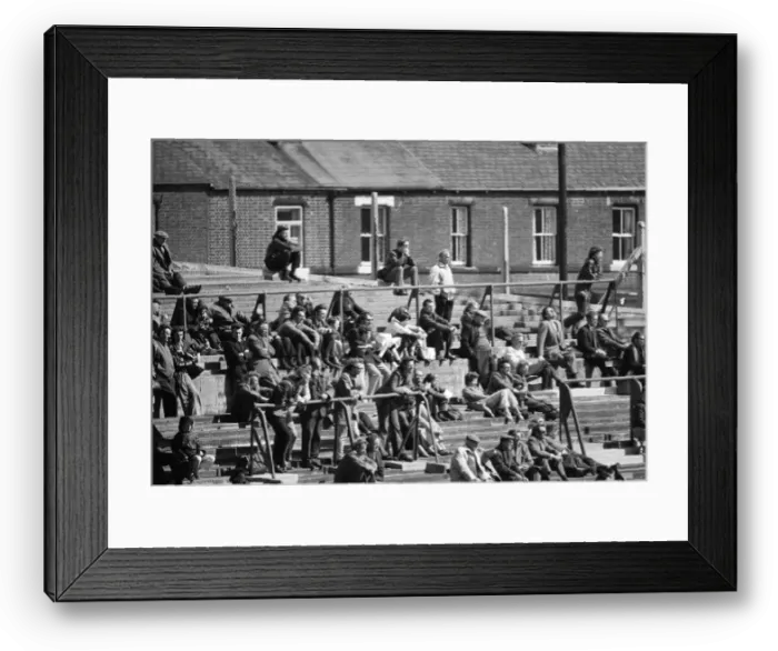 Framed Print : The final first class match to be held at Bramall Lane, Sheffield