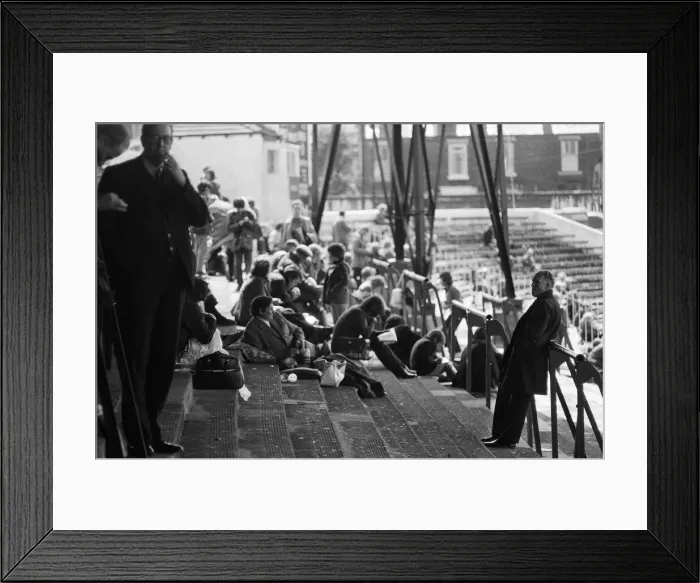 Framed Print : The final first class match to be held at Bramall Lane, Sheffield