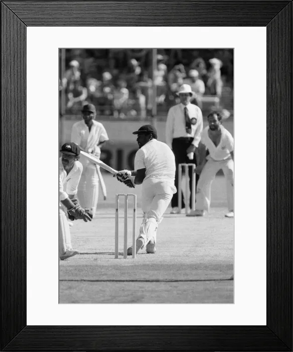 Framed Print : West Indies tour of Australia and New Zealand 1979 - 1980