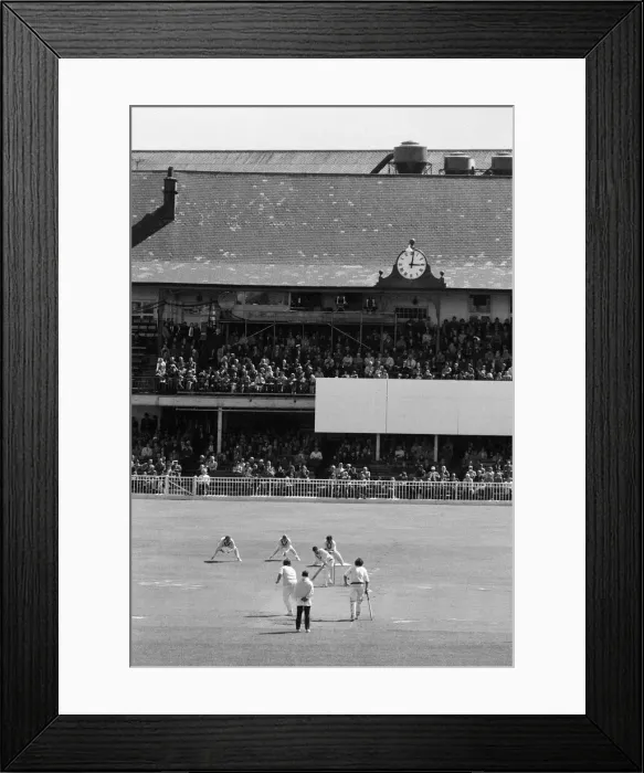 Framed Print : The final first class match to be held at Bramall Lane, Sheffield Framed Print : The final first class match to be held at Bramall Lane, Sheffield