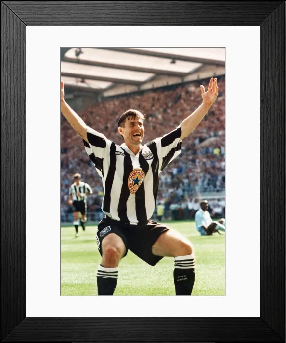 Framed Print : English Premier League match at St James Park. Newcastle United 3 v Coventry Framed Print : English Premier League match at St James Park. Newcastle United 3 v Coventry