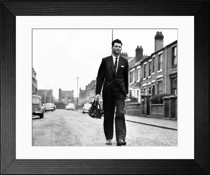 Framed Print : Peter Griffiths Conservative MP for Smethwick, pictured in Marshall Street, Smethwick