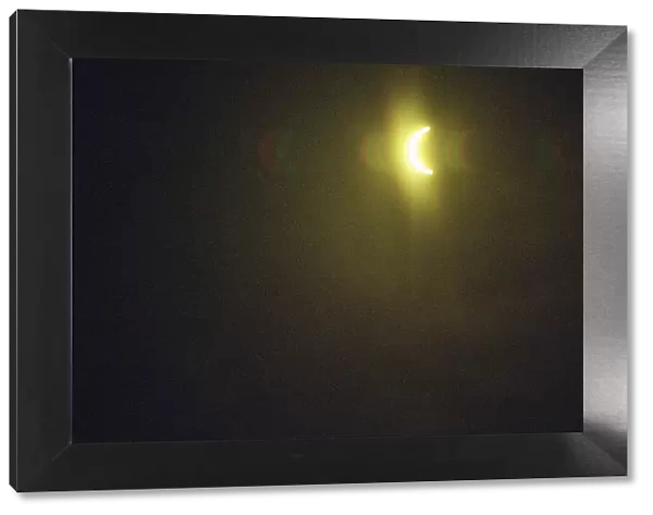 The total solar eclipse seen from the Civic Centre, Reading. 11th August 1999