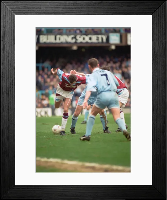 Framed Print : Coventry City 2 v West Ham United 0, Premier League match at Highfield Road Framed Print : Coventry City 2 v West Ham United 0, Premier League match at Highfield Road