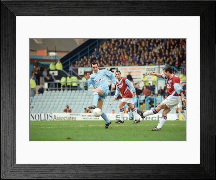 Framed Print : Coventry City 2 v West Ham United 0, Premier League match at Highfield Road Framed Print : Coventry City 2 v West Ham United 0, Premier League match at Highfield Road