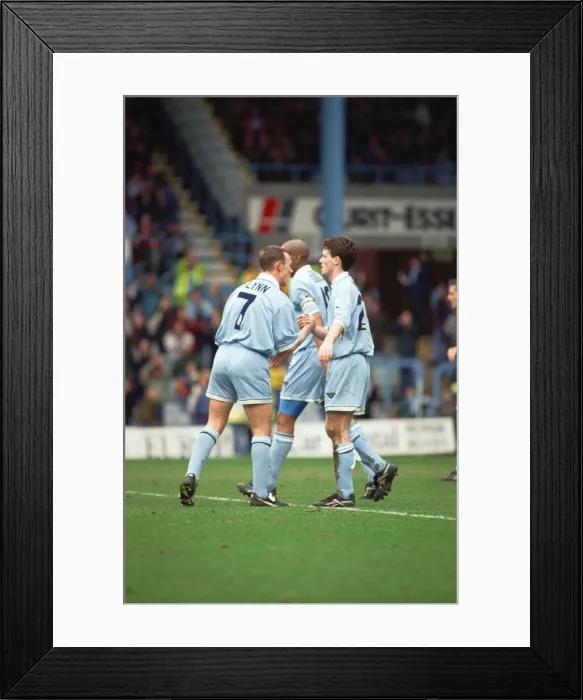 Framed Print : Coventry City 2 v West Ham United 0, Premier League match at Highfield Road Framed Print : Coventry City 2 v West Ham United 0, Premier League match at Highfield Road