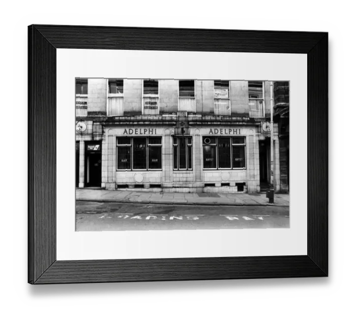 Framed Print : Adelphi Hotel, Public House, Shakespeare Street, Newcastle, 12th March 1985