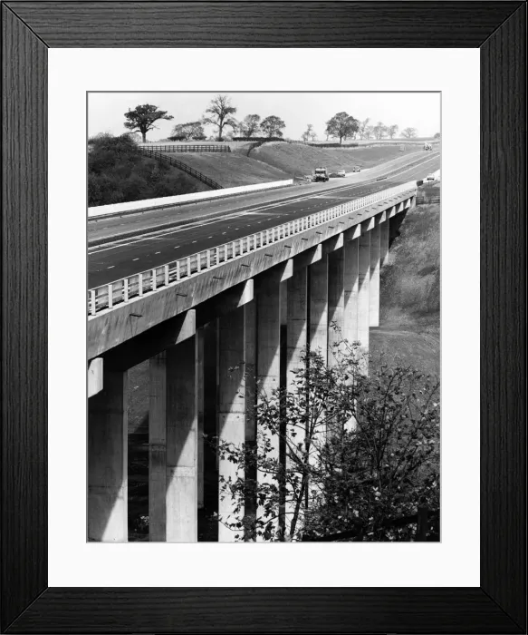 Framed Print : The A19 road, Parkway. 6th November 1976 Framed Print : The A19 road, Parkway. 6th November 1976