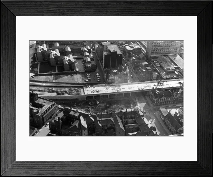 Framed Print : The new A66 bypass bridge over Albert Road into the centre of Middlesbrough Framed Print : The new A66 bypass bridge over Albert Road into the centre of Middlesbrough