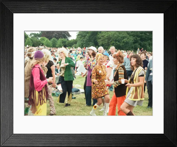 Framed Print : A 60s and 70s concert featuring look-a-like bands Beatlemania Framed Print : A 60s and 70s concert featuring look-a-like bands Beatlemania