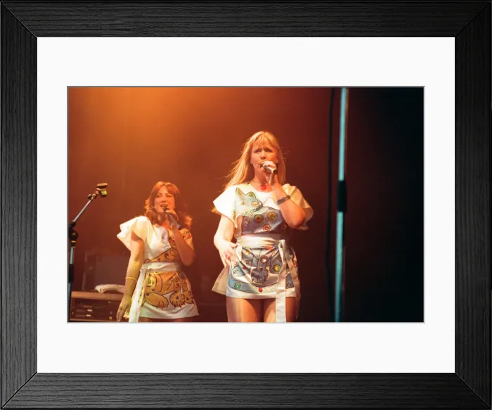 Framed Print : A 60s and 70s concert featuring look-a-like bands Beatlemania Framed Print : A 60s and 70s concert featuring look-a-like bands Beatlemania