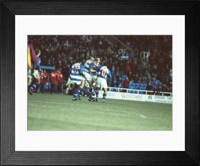 Framed Print : English League Cup match, Reading 2 -2 Bradford held at Madejski Stadium Framed Print : English League Cup match, Reading 2 -2 Bradford held at Madejski Stadium