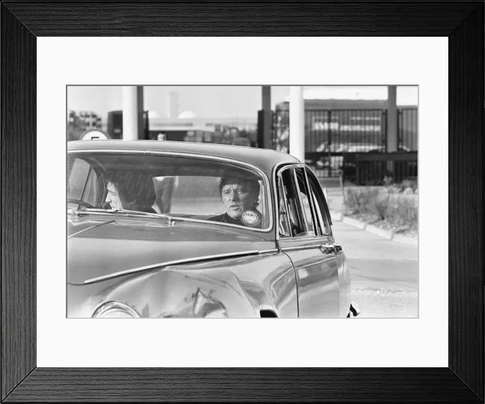 Framed Print : Richard Burton during location filming of The Villain Framed Print : Richard Burton during location filming of The Villain