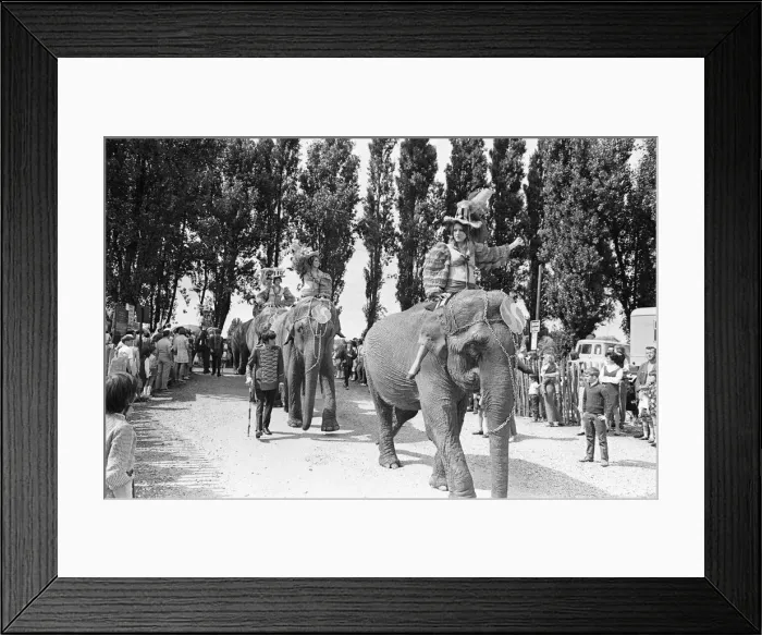 Framed Print : Billy Smarts Circus, once a regular sight in Hills Meadow Framed Print : Billy Smarts Circus, once a regular sight in Hills Meadow