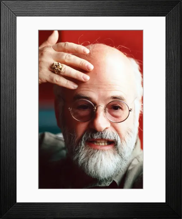 Framed Print : Terry Pratchett, an English author of fantasy novels. 6th June 1996 Framed Print : Terry Pratchett, an English author of fantasy novels. 6th June 1996