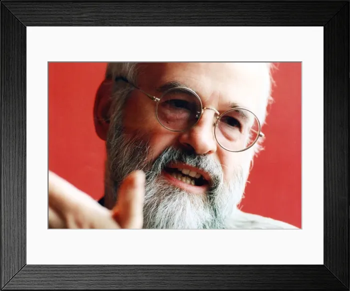 Framed Print : Terry Pratchett, an English author of fantasy novels. 6th June 1996 Framed Print : Terry Pratchett, an English author of fantasy novels. 6th June 1996