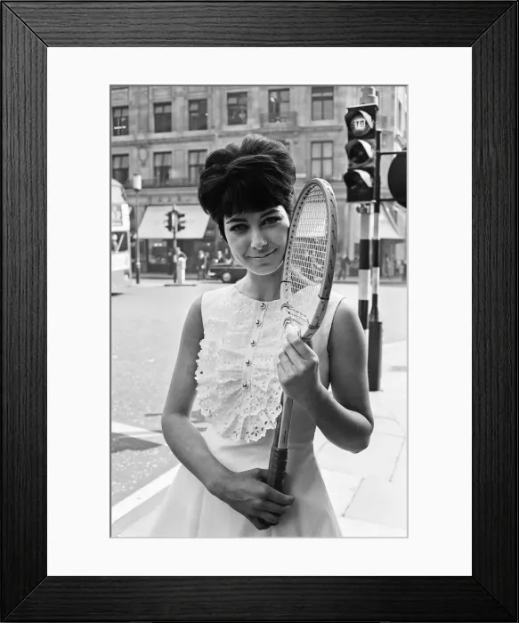 Framed Print : Women modelling Fred Perry garments in Londons West End. 12th June 1963