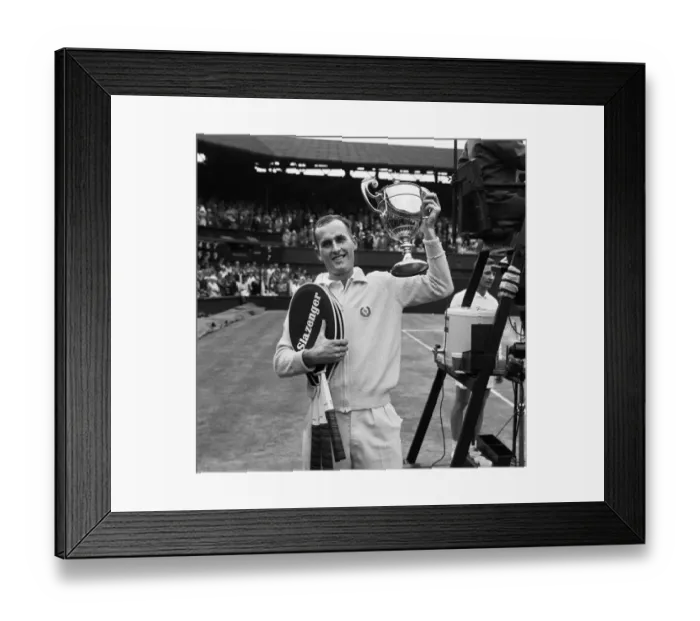 Framed Print : Neale Andrew Fraser AO MBE (born 3 October 1933) is a former number one amateur male Framed Print : Neale Andrew Fraser AO MBE (born 3 October 1933) is a former number one amateur male