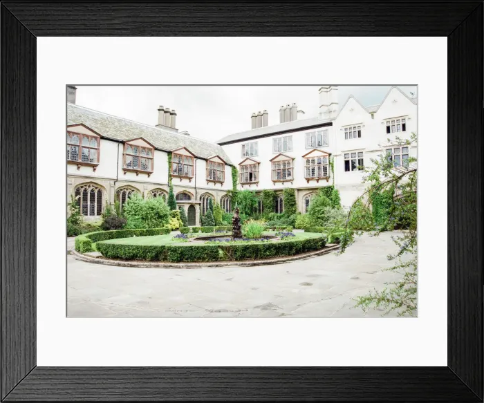 Framed Print : Coombe Abbey Hotel, Coventry, venue of Mark Bosnich wedding to Sarah Jarret