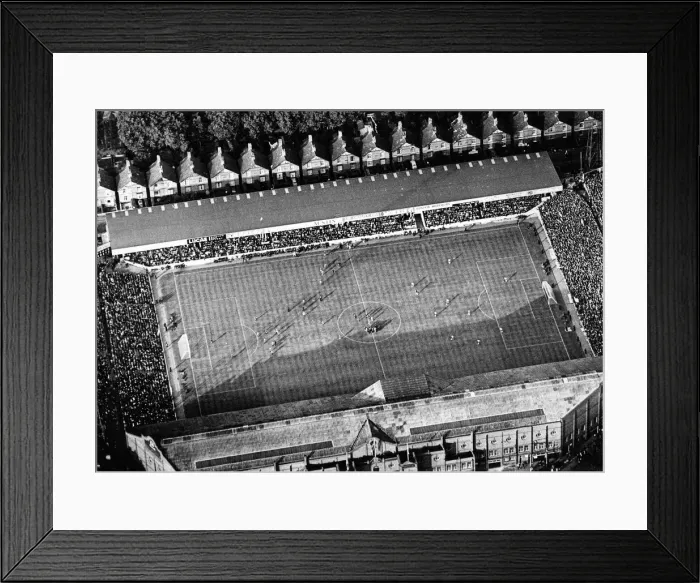 Framed Print : Aerial view of Villa Park football stadium, home to Aston Villa Football Club Framed Print : Aerial view of Villa Park football stadium, home to Aston Villa Football Club