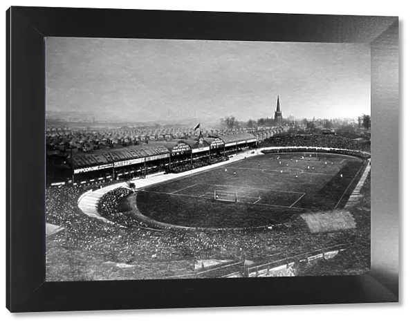 Villa Park football stadium, home to Aston Villa Football Club. 1907