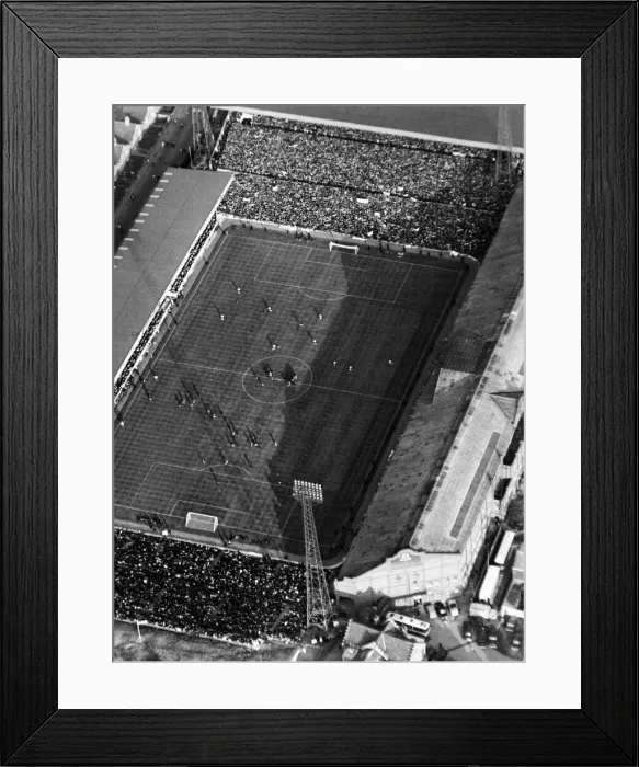 Framed Print : Aerial view of Villa Park football stadium, home to Aston Villa Football Club Framed Print : Aerial view of Villa Park football stadium, home to Aston Villa Football Club