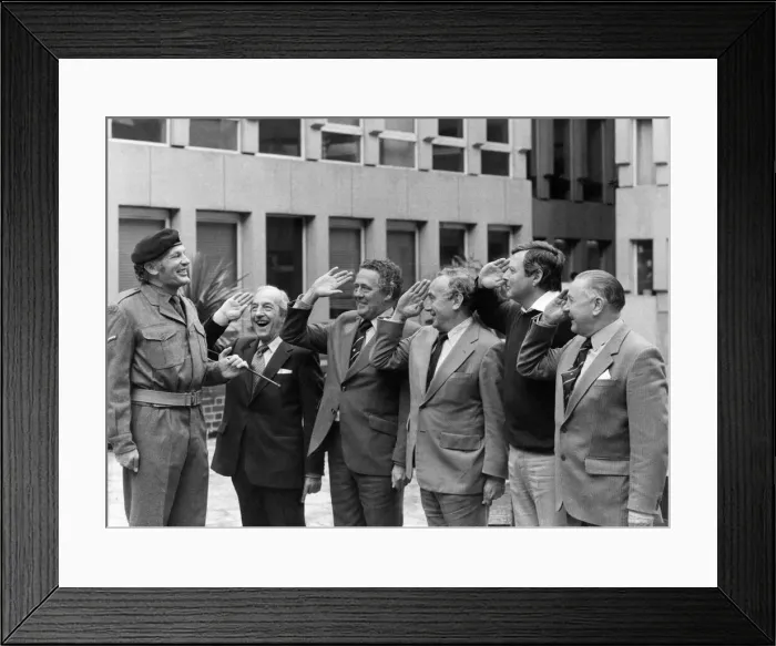 Framed Print : The year was 1953. It was the year that Henry Cooper joined the 4th battalion