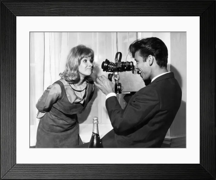 Framed Print : Cliff Richard celebrates his twenty-third birthday today (14-10-63 Framed Print : Cliff Richard celebrates his twenty-third birthday today (14-10-63