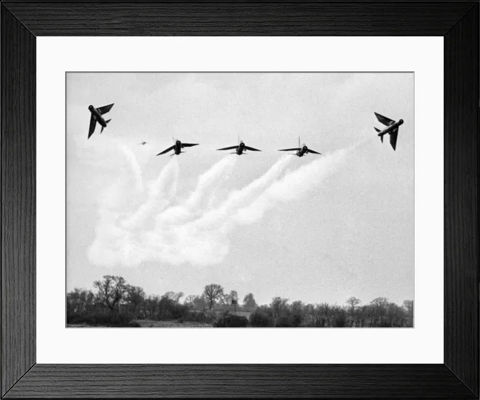 Framed Print : These English Electric lightnings are doing a beat-up'of their R. A. F Framed Print : These English Electric lightnings are doing a beat-up'of their R. A. F