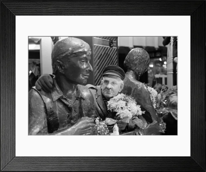 Framed Print : Tributes to John Lennon, on the anniversary of what would have been his 50th birthday Framed Print : Tributes to John Lennon, on the anniversary of what would have been his 50th birthday