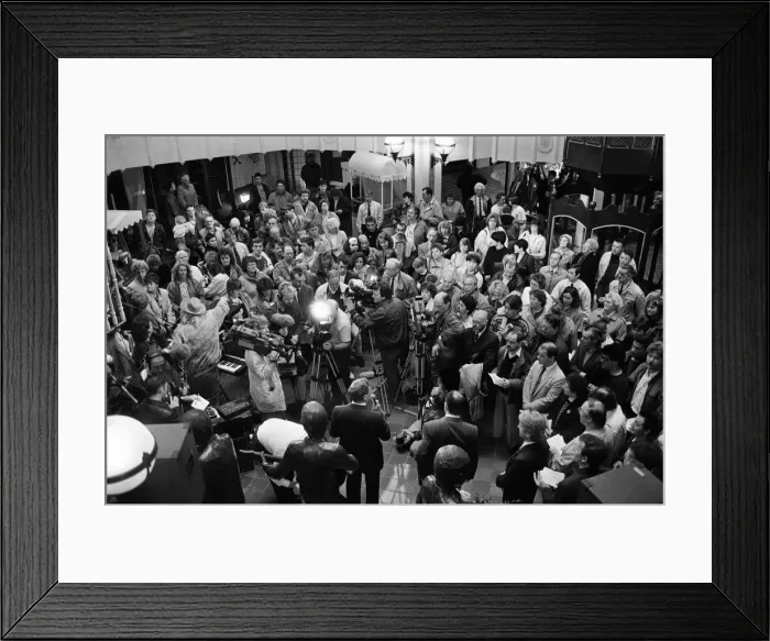 Framed Print : Tributes to John Lennon, on the anniversary of what would have been his 50th birthday Framed Print : Tributes to John Lennon, on the anniversary of what would have been his 50th birthday
