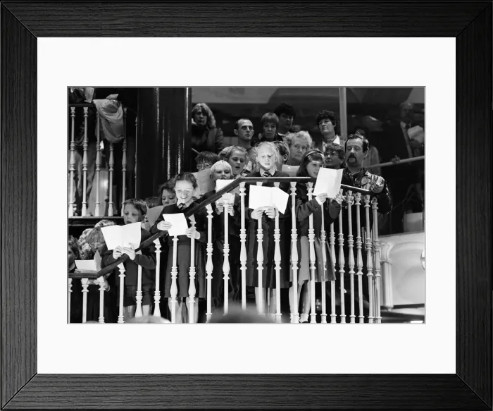 Framed Print : Tributes to John Lennon, on the anniversary of what would have been his 50th birthday Framed Print : Tributes to John Lennon, on the anniversary of what would have been his 50th birthday