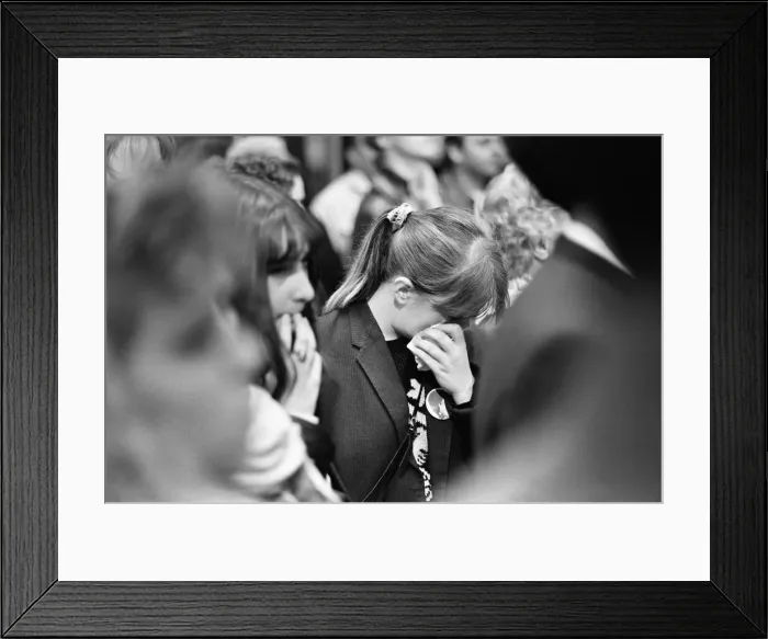 Framed Print : Tributes to John Lennon, on the anniversary of what would have been his 50th birthday Framed Print : Tributes to John Lennon, on the anniversary of what would have been his 50th birthday