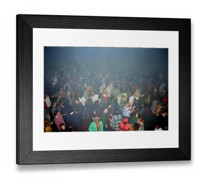Framed Print : Rave under way at the Astoria in London. Pictures taken: 31st October 1993