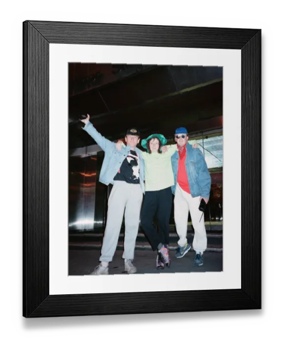 Framed Print : Acid House music fans gather at the Hummingbird night club in Birmingham Framed Print : Acid House music fans gather at the Hummingbird night club in Birmingham